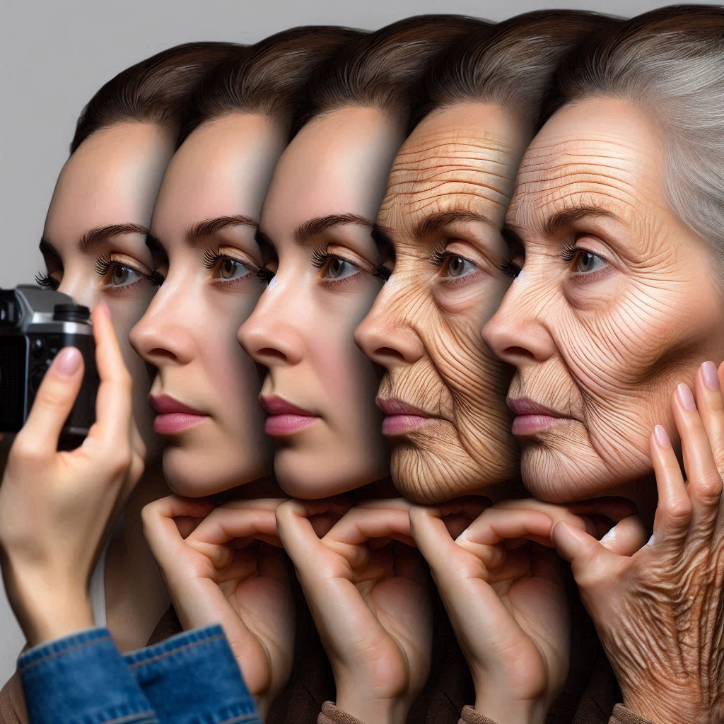 Our skin changes as we age.